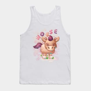 Big horse Tank Top